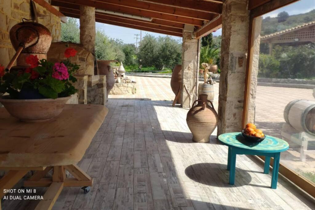 Stonehouse Olivelia - Afrathias Beach Tympáki Exterior foto
